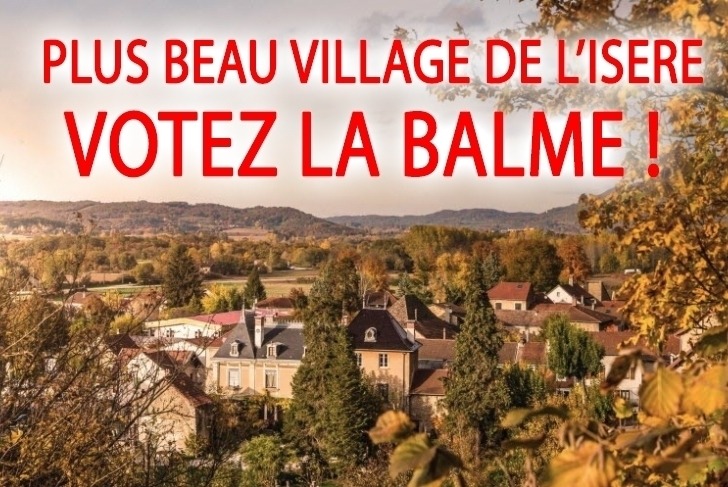 Lire la suite à propos de l’article Plus beau village de l’Isère: votez La Balme !